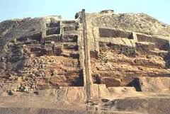 Site archéologique de Tureng tepe (Iran), source Internet. Photo du site archeologique
de Tureng Tepe, Iran